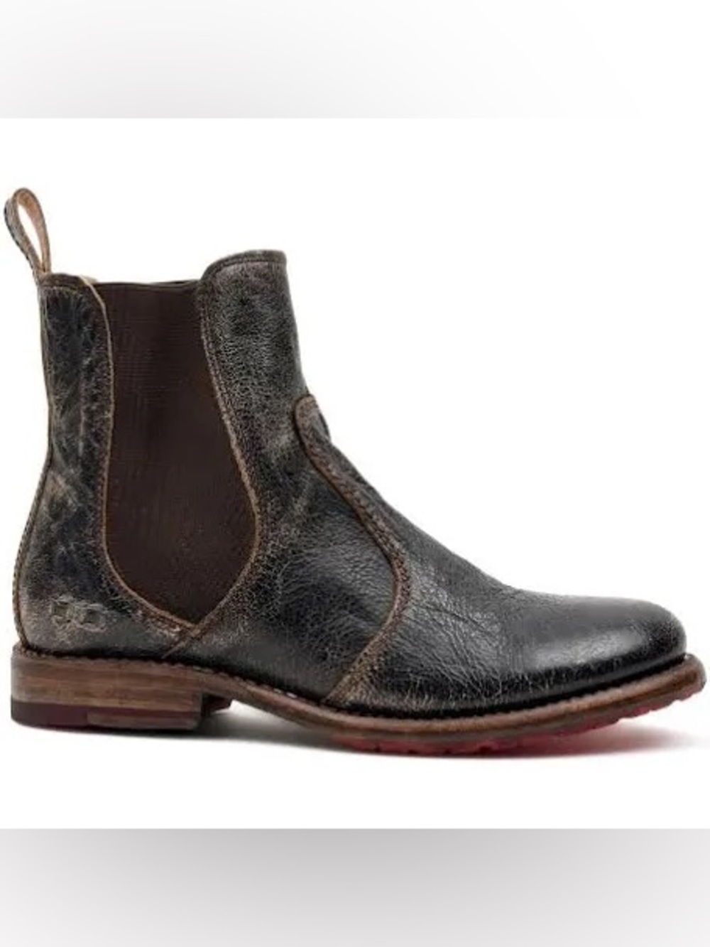 Bed Stu Nandi Chelsea Leather Ankle Boot - Black Lux - Women’s 7.5 M